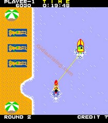 une photo d'Ã©cran de Water Ski sur Arcade